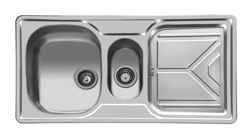 تصویر سینک ظرفشویی اخوان مدل 157 توکار