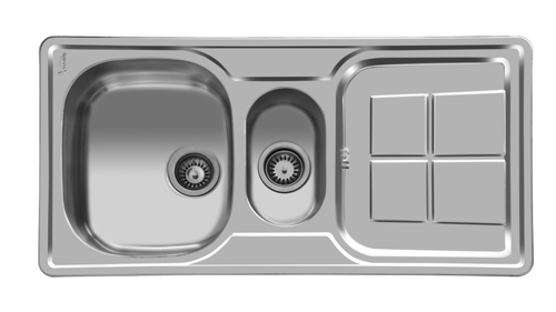 تصویر سینک ظرفشویی اخوان مدل 158 توکار