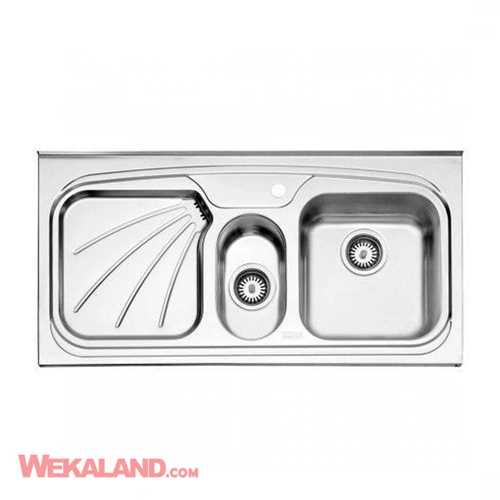 تصویر سینک ظرفشویی استیل البرز مدل 610 روکار(عرض٥٠)