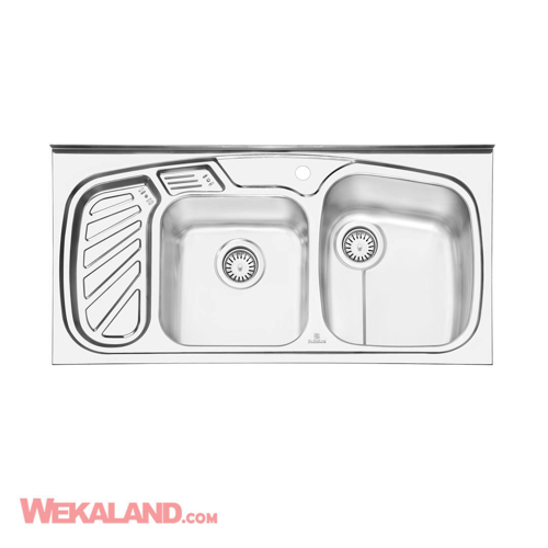 تصویر سینک ظرفشویی پرنیان استیل مدل PS1105 روکار
