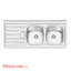 تصویر سینک ظرفشویی پرنیان استیل مدل PS1101 روکار