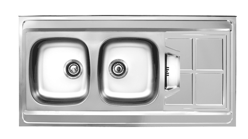 تصویر سینک ظرفشویی اخوان مدل 152SP روکار