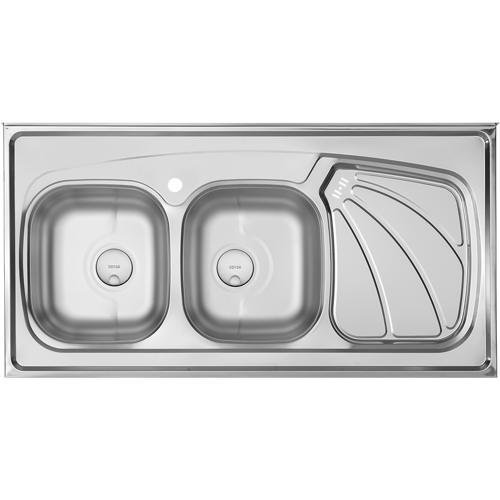 تصویر سینک ظرفشویی درسا مدل DS3410-120 روکار