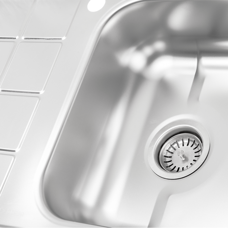 تصویر سینک ظرفشویی درسا مدل DS3318-80 توکار