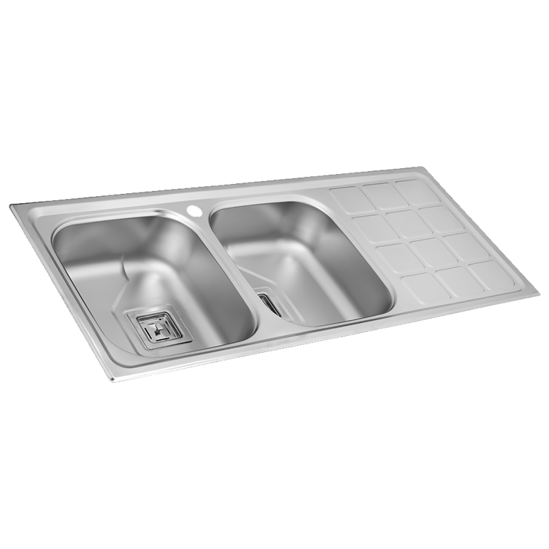 تصویر سینک ظرفشویی درسا مدل DS3318-120 توکار