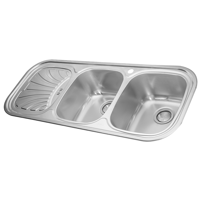 تصویر سینک ظرفشویی درسا مدل DS3104-120 توکار