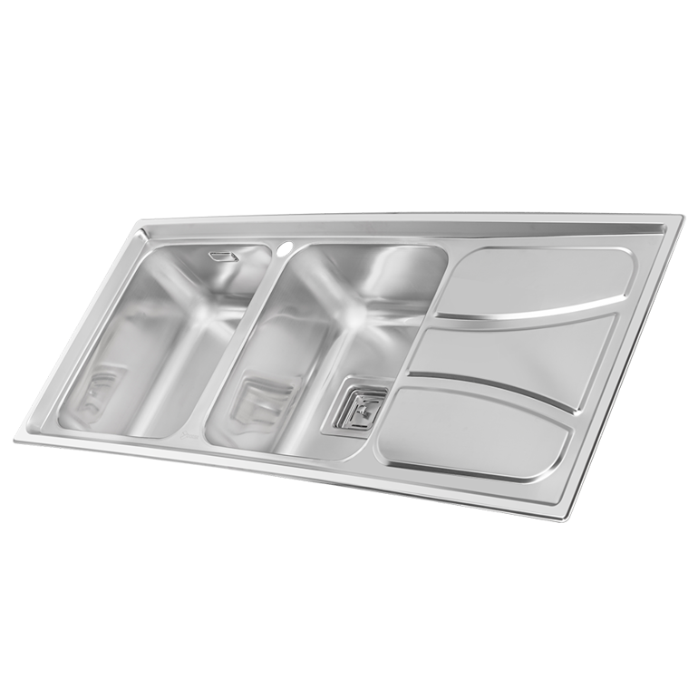 تصویر سینک ظرفشویی درسا مدل DS3115-116 توکار