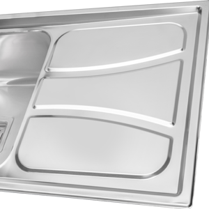 تصویر سینک ظرفشویی درسا مدل DS3115-116 توکار