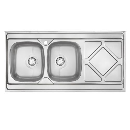 تصویر سینک ظرفشویی درسا مدل DS3208-120 روکار