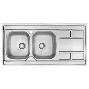 تصویر سینک ظرفشویی درسا مدل DS3207-120 روکار