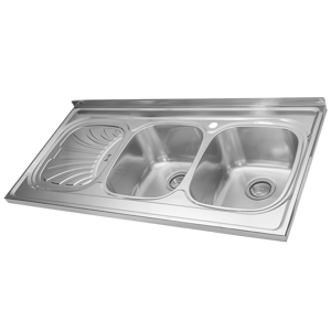 تصویر سینک ظرفشویی درسا مدل DS3204-120 روکار