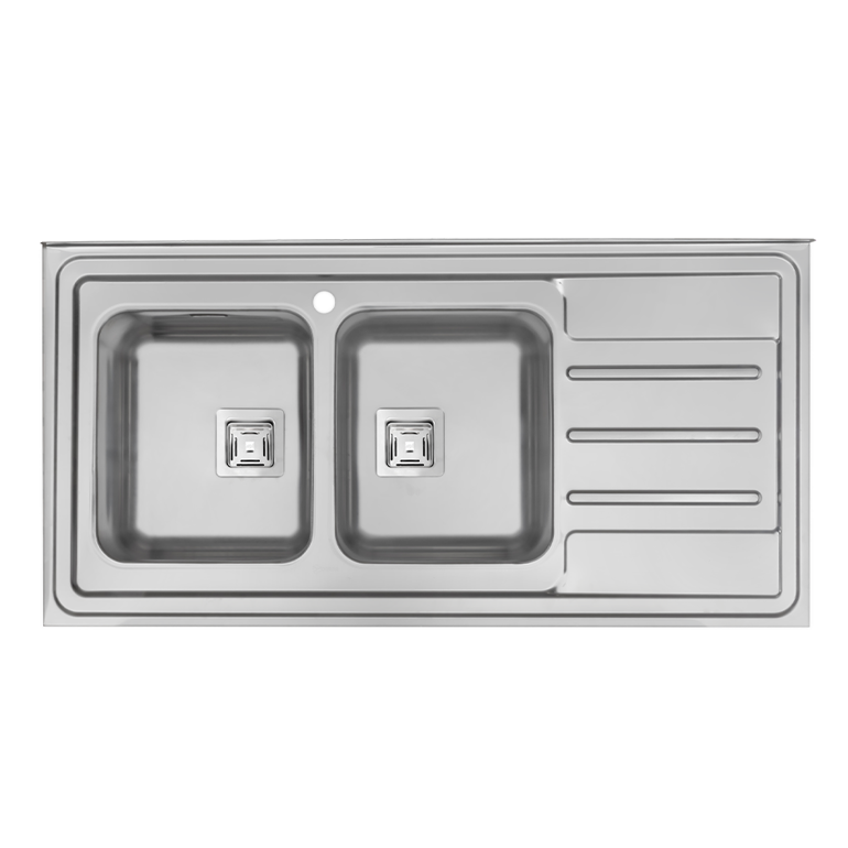 تصویر سینک ظرفشویی درسا مدل DS3214-120 روکار