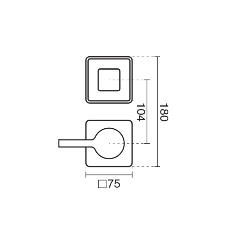 تصویر شیر روشویی توکار کی دبلیو سی مدل آوا تیپ 2