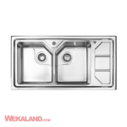 تصویر  سینک ظرفشویی اخوان مدل 326 توکار