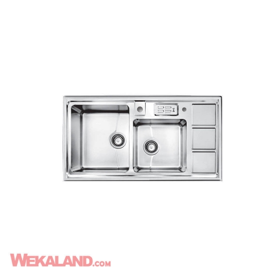 تصویر  سینک ظرفشویی اخوان مدل 328 توکار