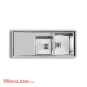 تصویر  سینک ظرفشویی اخوان مدل 600S توکار