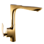 تصویر  شیر ظرفشویی البرز روز مدل کلودی طلایی