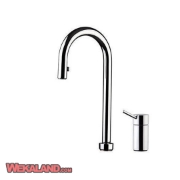 تصویر  شیر ظرفشویی کی دبلیو سی مدل اینوکس پول دان کروم