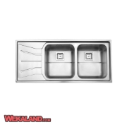 تصویر  سینک ظرفشویی استیل البرز مدل 737 توکار