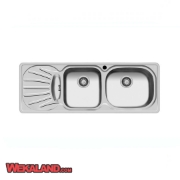 تصویر  سینک ظرفشویی اخوان مدل 18 توکار