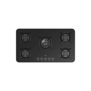 تصویر  اجاق گاز صفحه ای کن مدل پاردیک مشکی