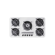 تصویر  اجاق گاز صفحه ای کن مدل اپل سفید