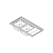 تصویر  سینک ظرفشویی کن مدل 9152 روکار 