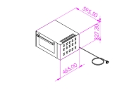 تصویر  فر رومیزی کن مدل جولیا پلاس +JULIA
