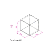 تصویر  فر توکار برقی کن مدل کلر مشکی استیل KELLER IOT