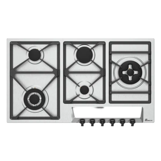 تصویر  اجاق گاز صفحه ای بیمکث مدل 5093 استیل 