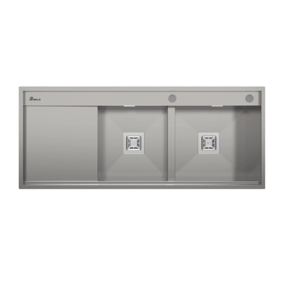 تصویر  سینک ظرفشویی بیمکث مدل 4704 توکار 