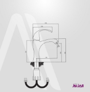 تصویر  شیر روشویی البرز روز مدل رومئو