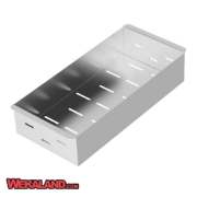 تصویر  سینک ظرفشویی استیل البرز مدل 955 توکار