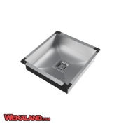 تصویر  سینک ظرفشویی استیل البرز مدل 955 توکار