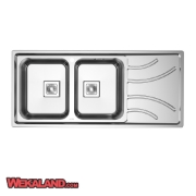 تصویر  سینک ظرفشویی آلتون مدل ST1163 توکار