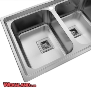 تصویر  سینک ظرفشویی آلتون مدل ST1163 توکار