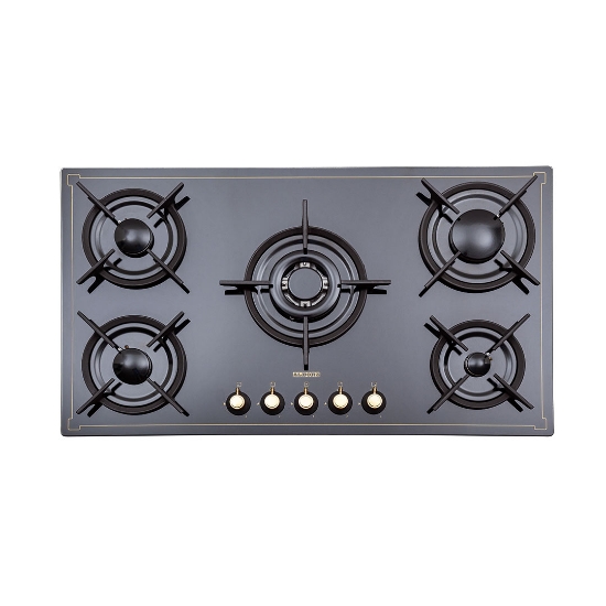 تصویر  اجاق گاز صفحه ای استیل البرز مدل G5916