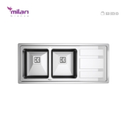 تصویر  سینک ظرفشویی میلان مدل 9010 توکار 