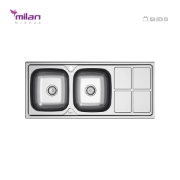 تصویر  سینک ظرفشویی میلان مدل 7010 توکار