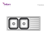 تصویر  سینک ظرفشویی میلان مدل 1020 توکار