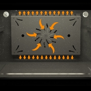 تصویر  فر توکار برقی آلتون مدل V905S