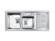 تصویر  سینک ظرفشویی اخوان مدل 320 روکار