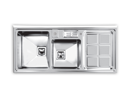 تصویر  سینک ظرفشویی اخوان مدل 320 روکار