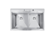 تصویر  سینک ظرفشویی اخوان مدل 333 توکار