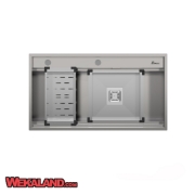تصویر  سینک ظرفشویی بیمکث مدل 4702v2