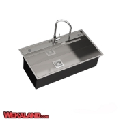 تصویر  سینک ظرفشویی بیمکث مدل 4702v2