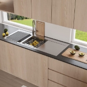 تصویر  سینک ظرفشویی بیمکث مدل 723 توکار