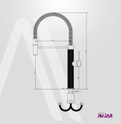 تصویر  شیر ظرفشویی  البرز روز مدل سیلوانا سیلیکون