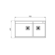 تصویر  سینک ظرفشویی کن مدل BCN302 