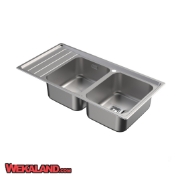 تصویر  سینک ظرفشویی آلتون مدل ST1001 توکار